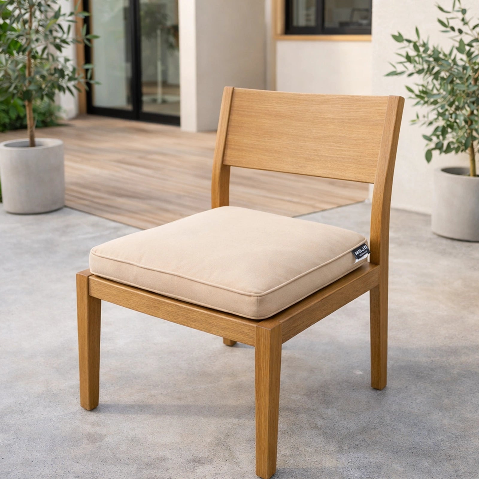 Mojo 45cm Beige Outdoor Cushion