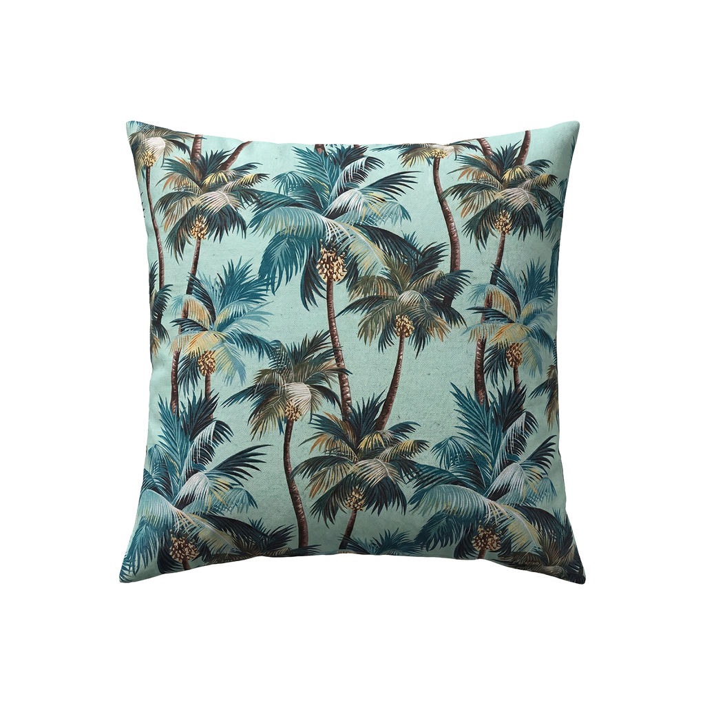 Mojo 45cm Blue L.A. Palm Blue Cushion Cover
