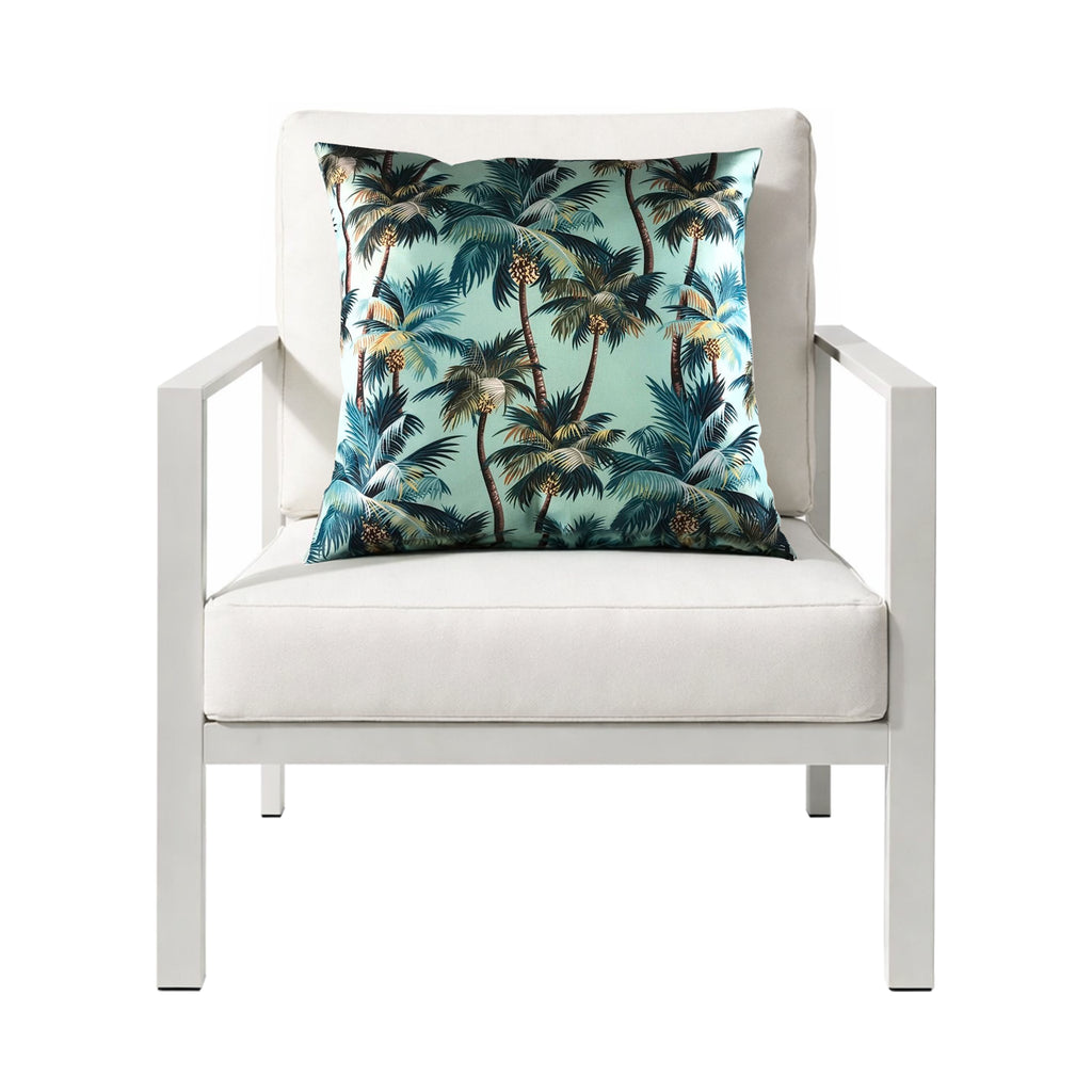 Mojo 45cm Blue L.A. Palm Blue Cushion Cover