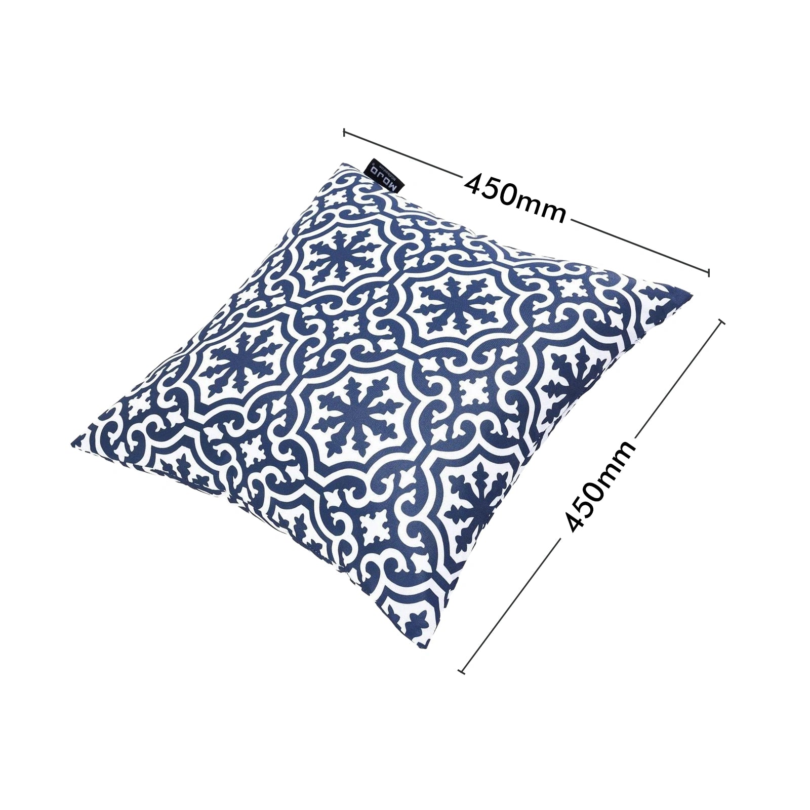 Mojo 45cm Blue Marrakesh Throw Cushion