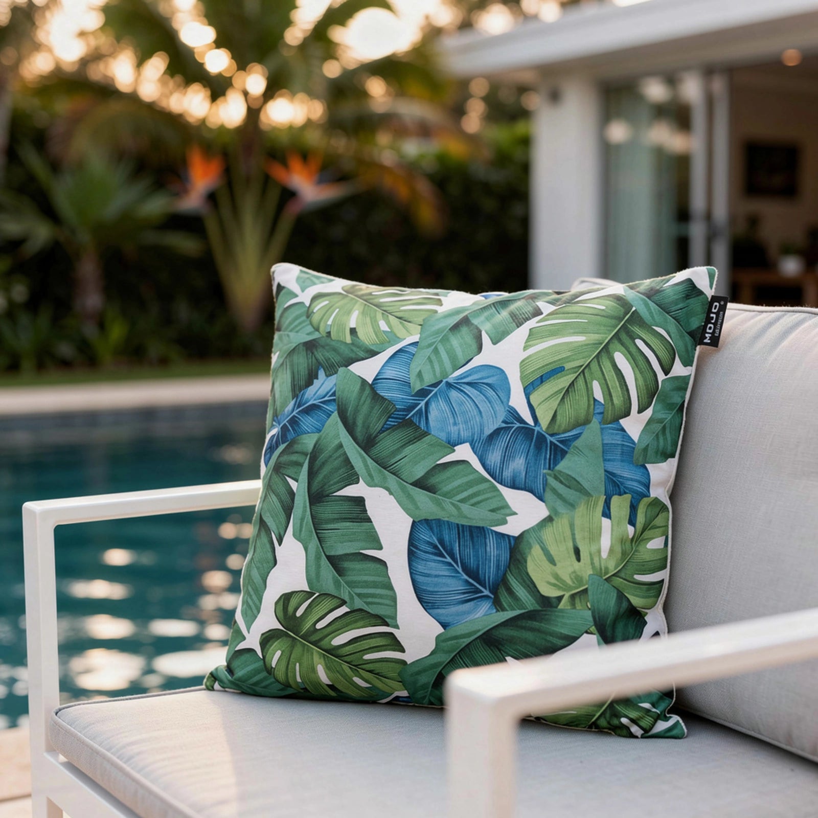 Mojo 45cm  Multi/Assorted Leaf Cushion Cover