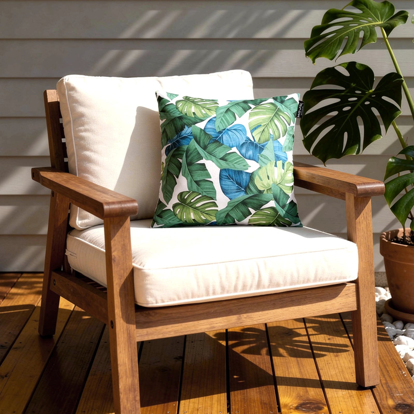 Mojo 45cm  Multi/Assorted Leaf Cushion Cover