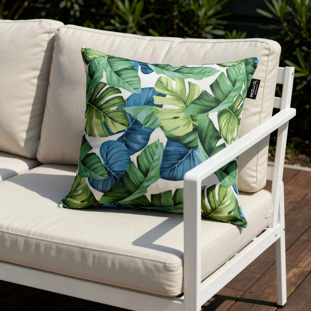 Mojo 45cm Multi/Assorted Leaf Throw Cushion