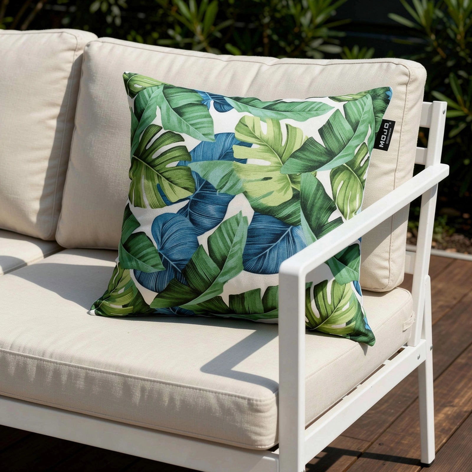Mojo 45cm Multi/Assorted Leaf Throw Cushion