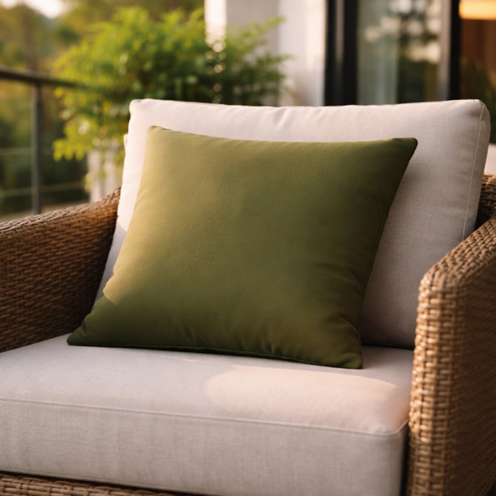 Mojo 45cm Olive Cushion Cover