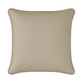 Mojo 45cm Solid Beige Cushion Cover with Pipe