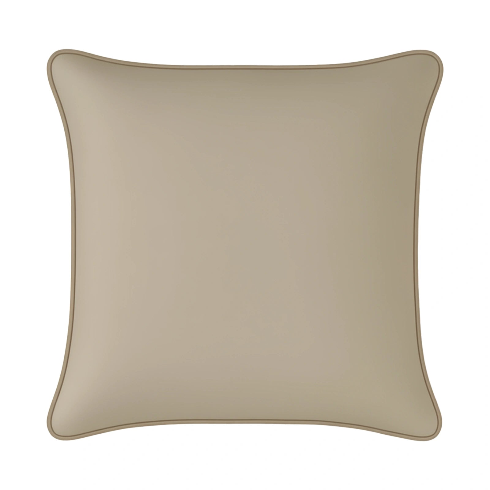 Mojo 45cm Solid Beige Cushion Cover with Pipe