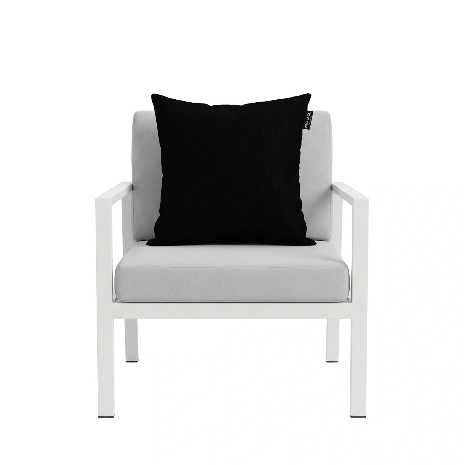 Mojo 45cm Solid Black Cushion Cover