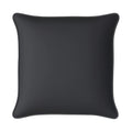 Mojo 45cm Solid Black Cushion Cover with Pipe