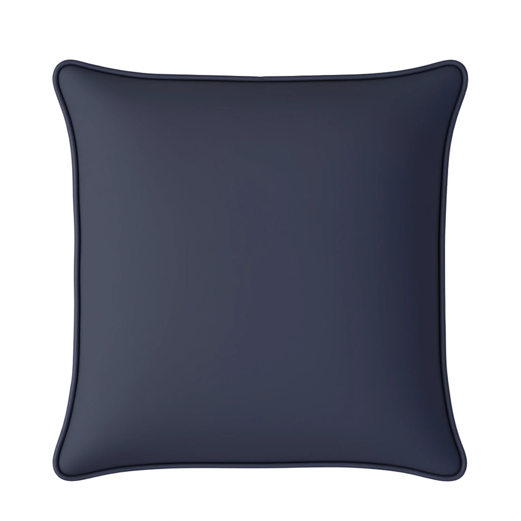 Mojo 45cm Solid Navy Cushion Cover with Pipe