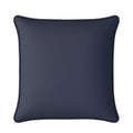 Mojo 45cm Solid Navy Cushion Cover with Pipe
