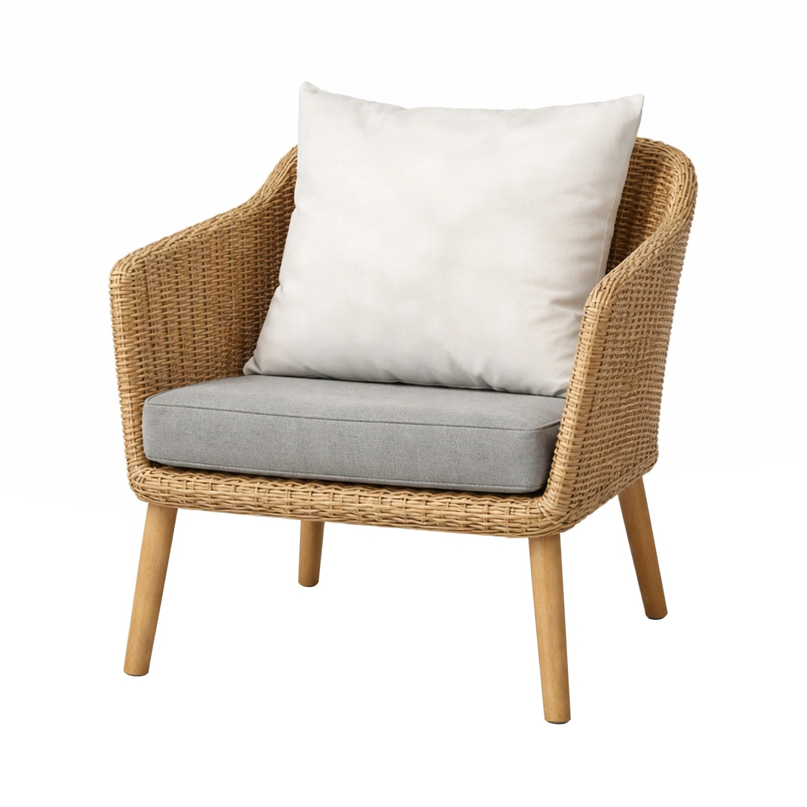 Mojo 45cm White Outdoor Cushion Insert