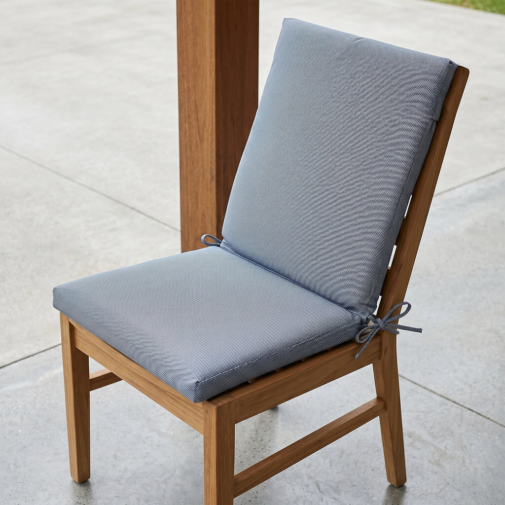 Mojo 46cm Grey Weathertex Outdoor Mid-Back  Cushion