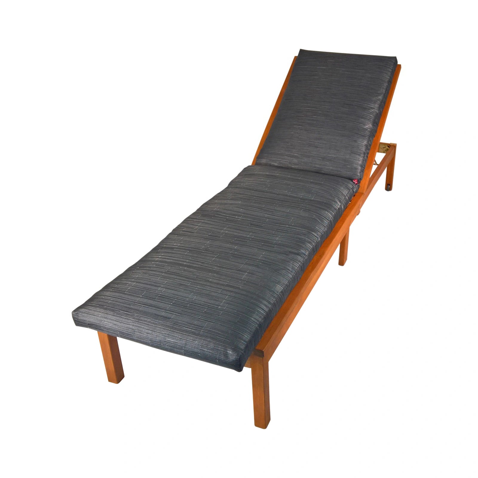 Mojo 53cm Charcoal Outdoor Sunlounge Cushion