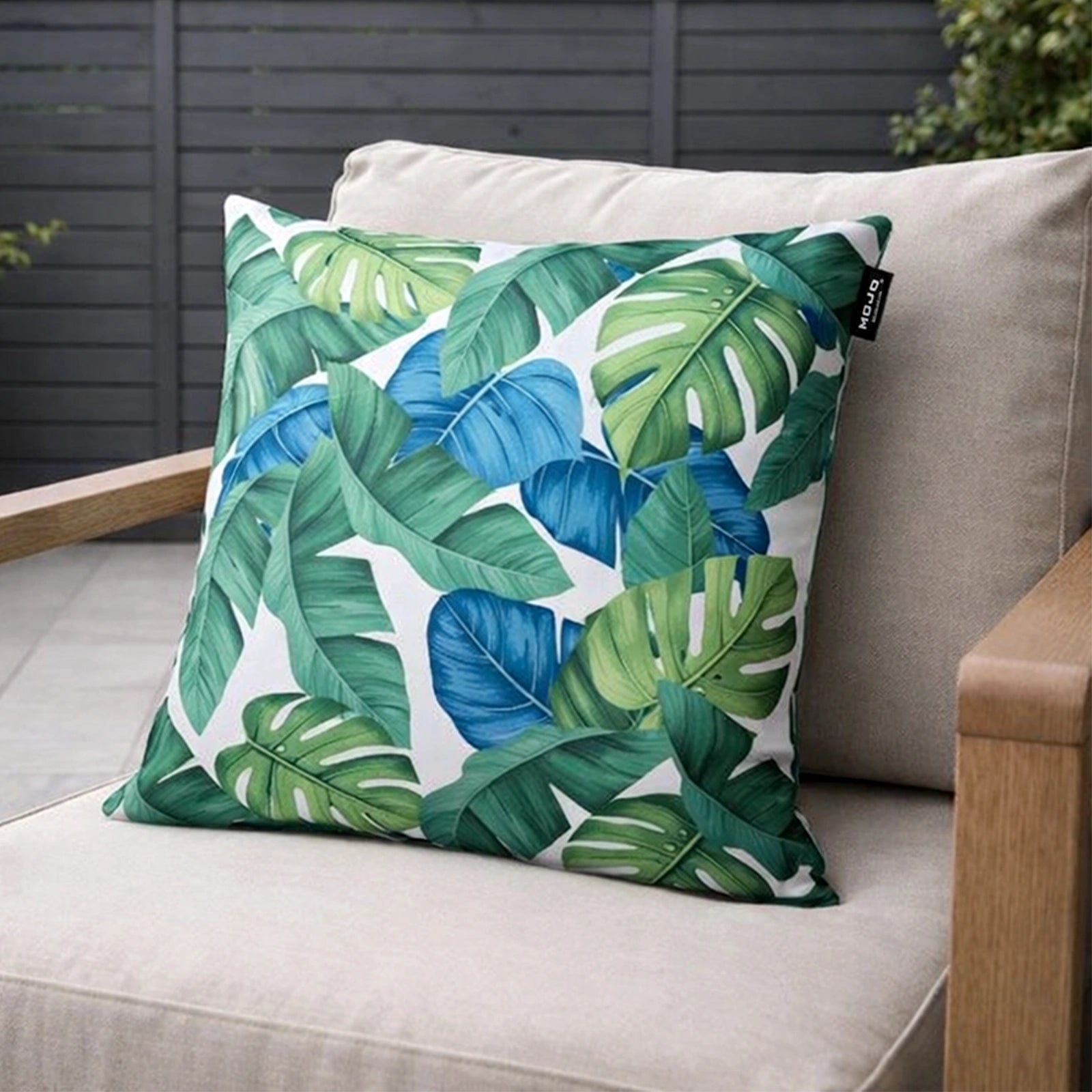 Mojo 60cm Multi/Assorted Leaf Cushion Cover