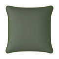 Mojo 60cm Solid Green Cushion Cover with Pipe