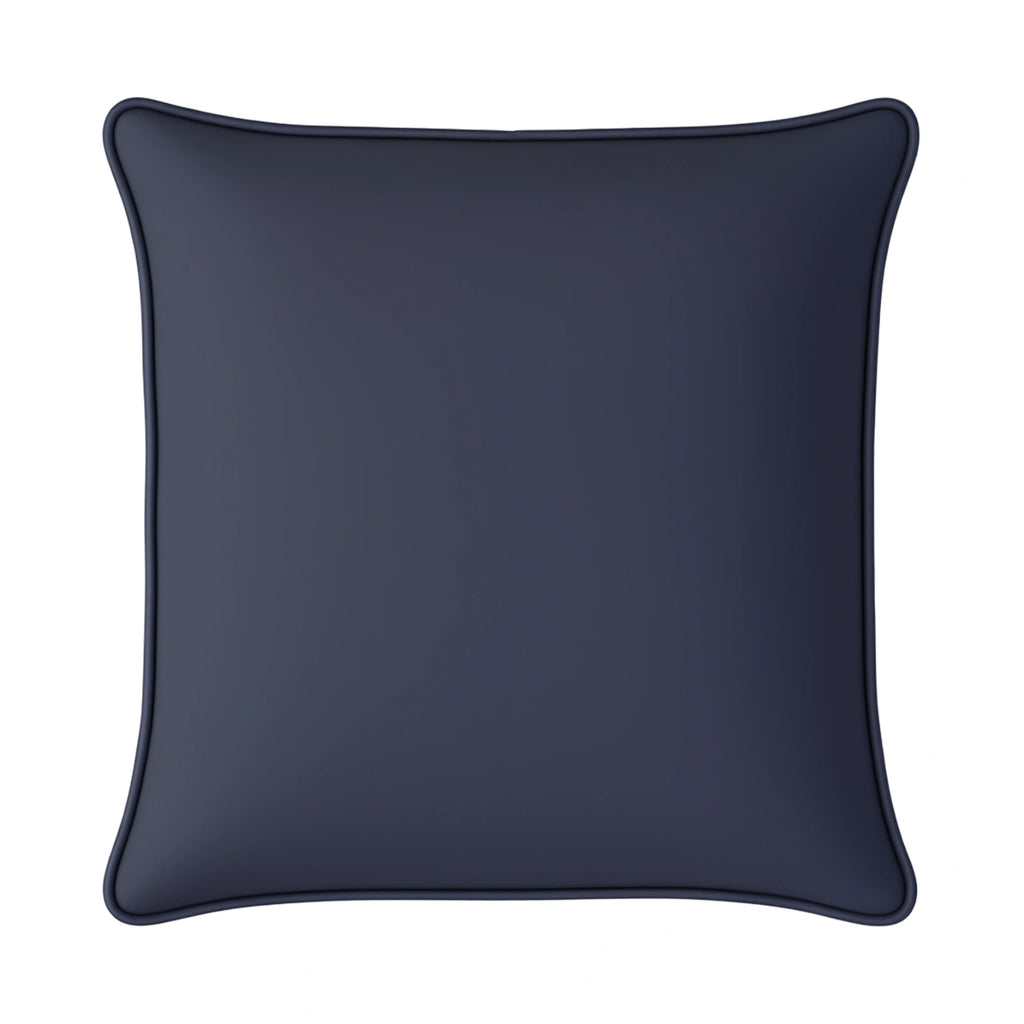 Mojo 60cm Solid Navy Cushion Cover with Pipe