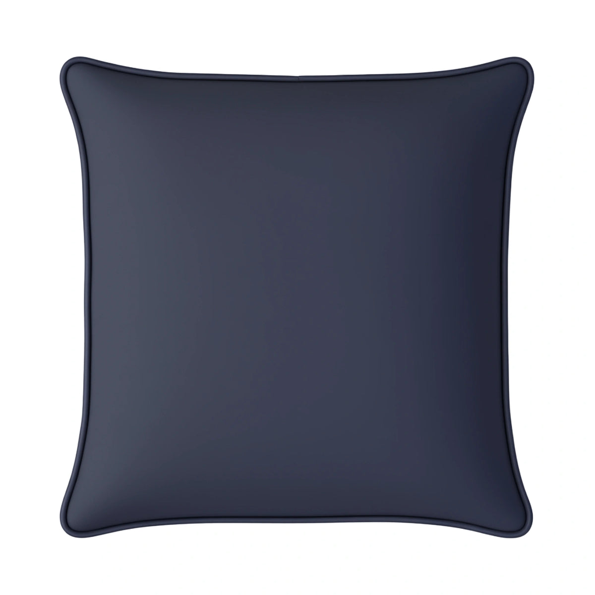 Mojo MJOC0372 60cm Solid Navy Cushion Cover with Pipe – large piped solid navy outdoor cushion cover