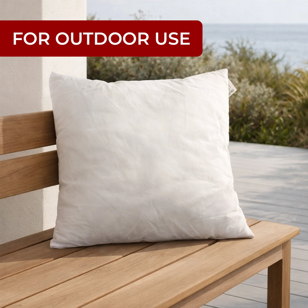 Mojo 60cm White Outdoor Cushion Insert