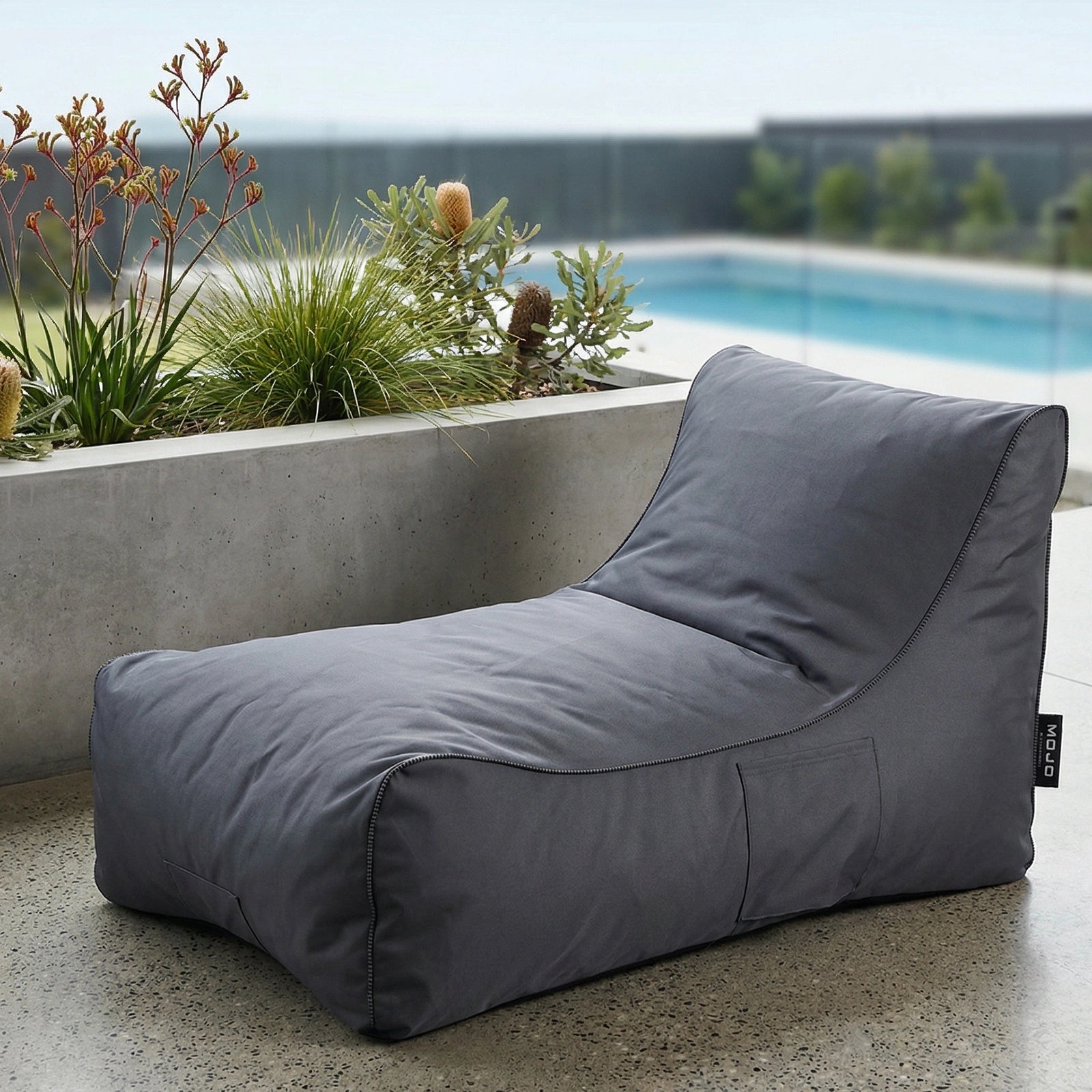 Mojo 65cm Charcoal My Lounge Outdoor Expandable Furniture