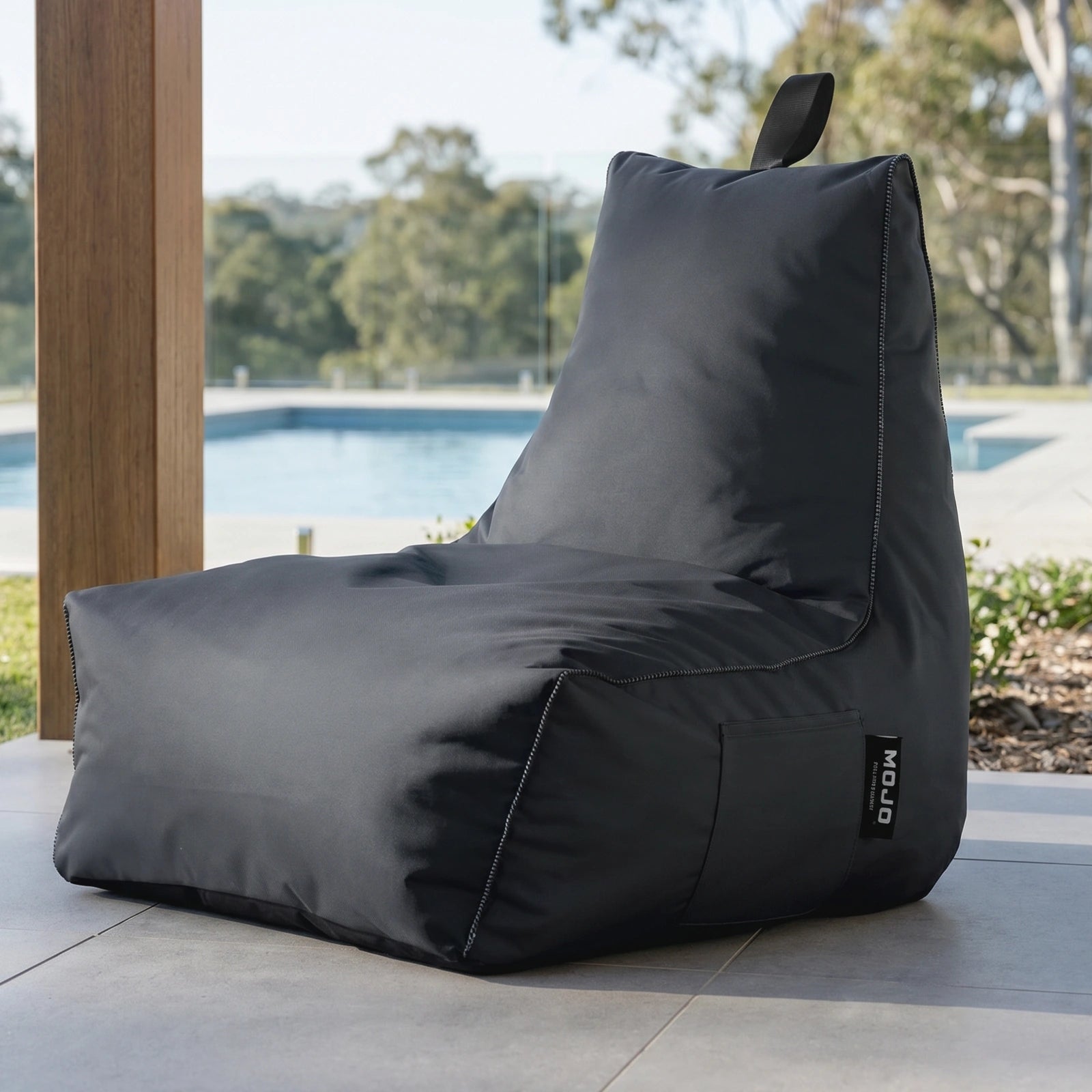 Mojo 77cm Charcoal My Chair Outdoor Expandable Furniture