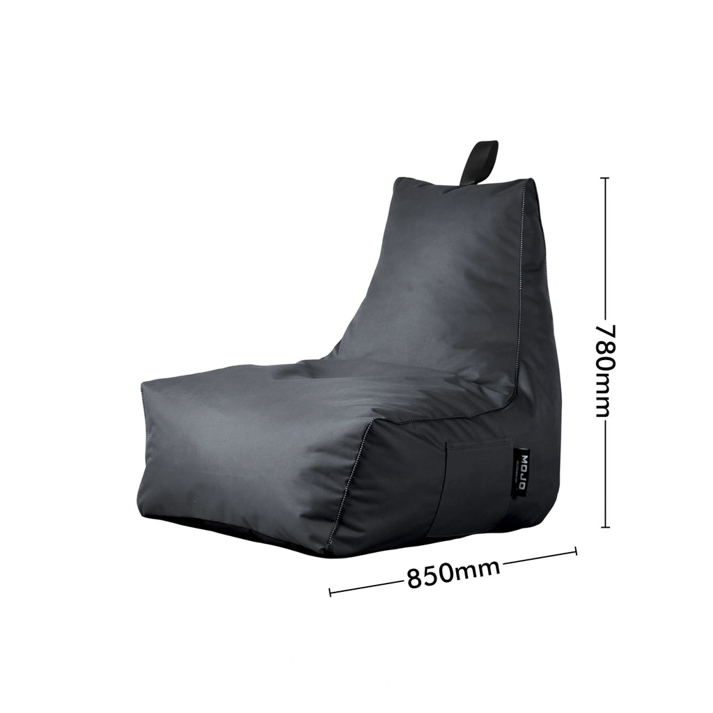 Mojo 77cm Charcoal My Chair Outdoor Expandable Furniture