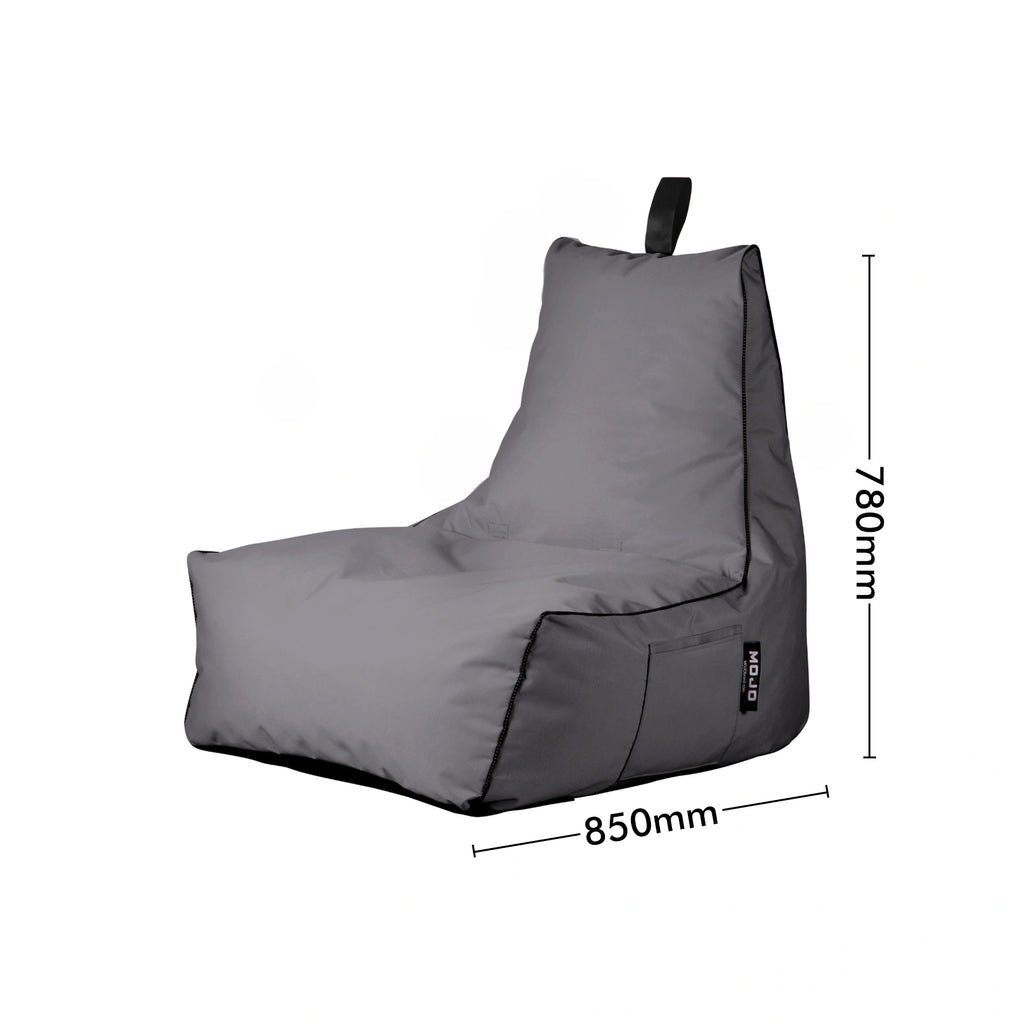 Mojo 77cm Light Grey My Chair Outdoor Expandable Furniture